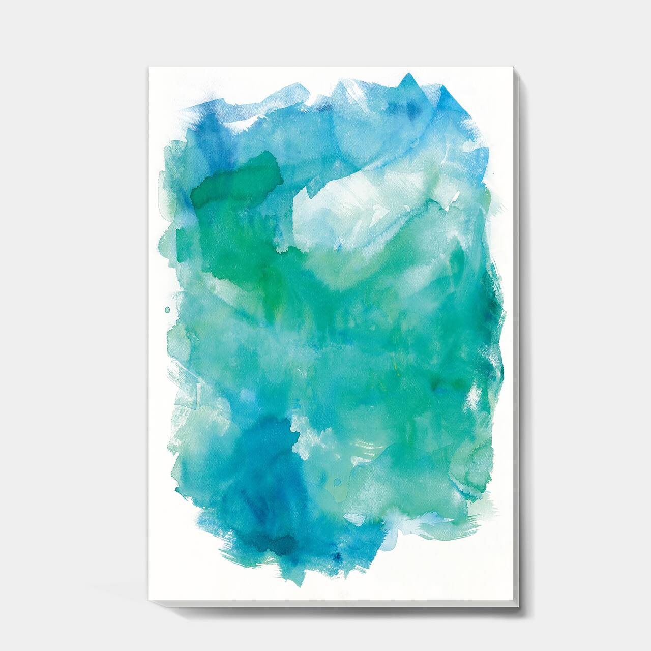 Designart - Sea Glass - Traditional Gallery-wrapped Canvas